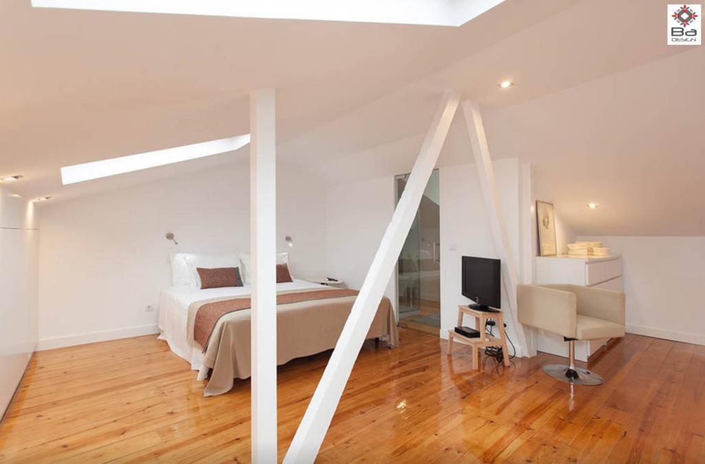 Design Duplex Apartment Ba/ Chiado Lisboa Szoba fotó