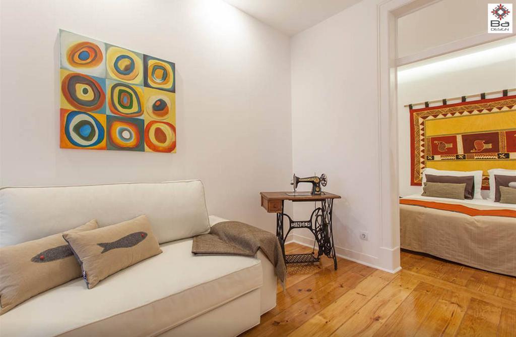 Design Duplex Apartment Ba/ Chiado Lisboa Szoba fotó