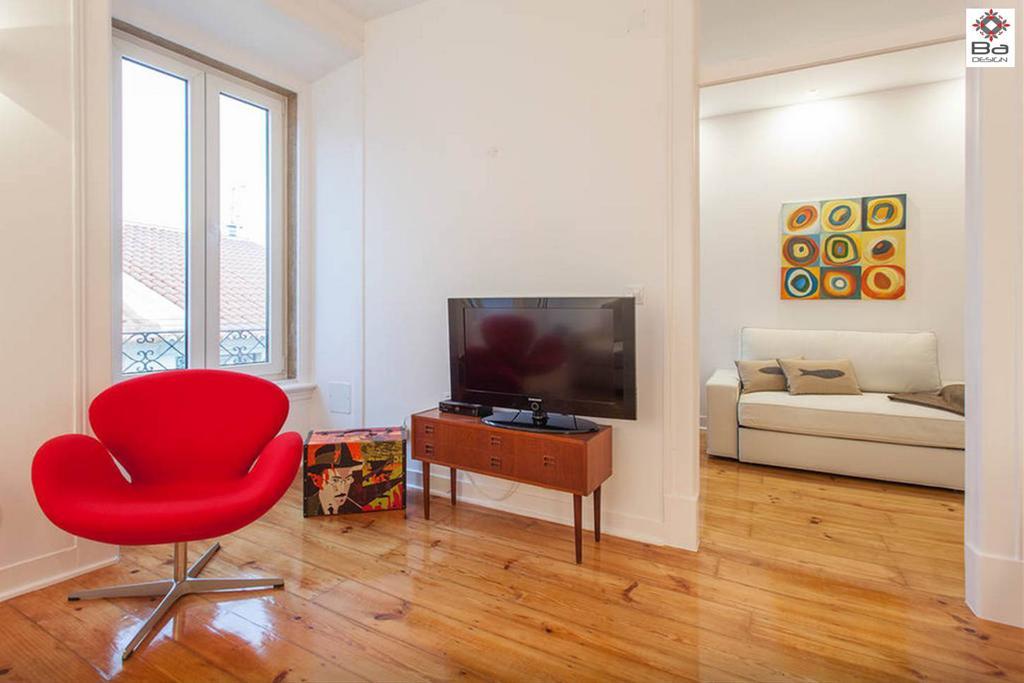 Design Duplex Apartment Ba/ Chiado Lisboa Szoba fotó