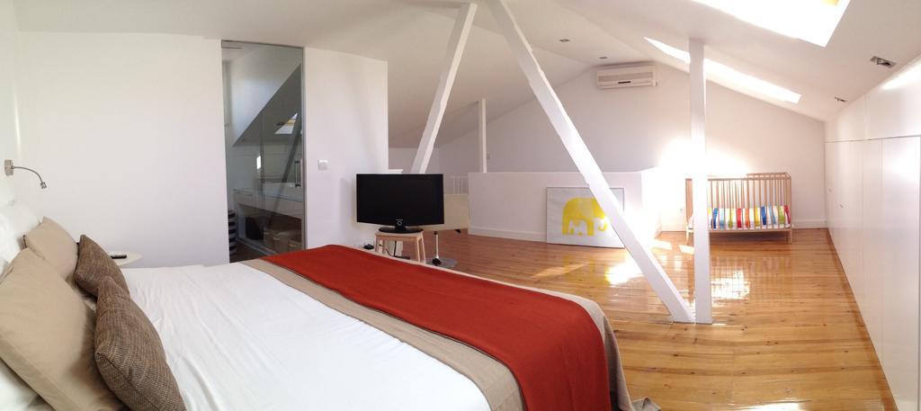Design Duplex Apartment Ba/ Chiado Lisboa Szoba fotó
